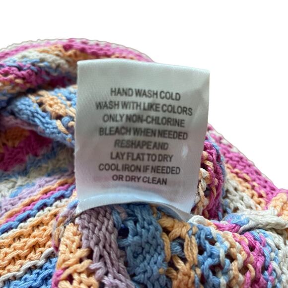 Alter’d State Women’s Women’s Crochet Cropped Tank Top Size Medium - Picture 7 of 9